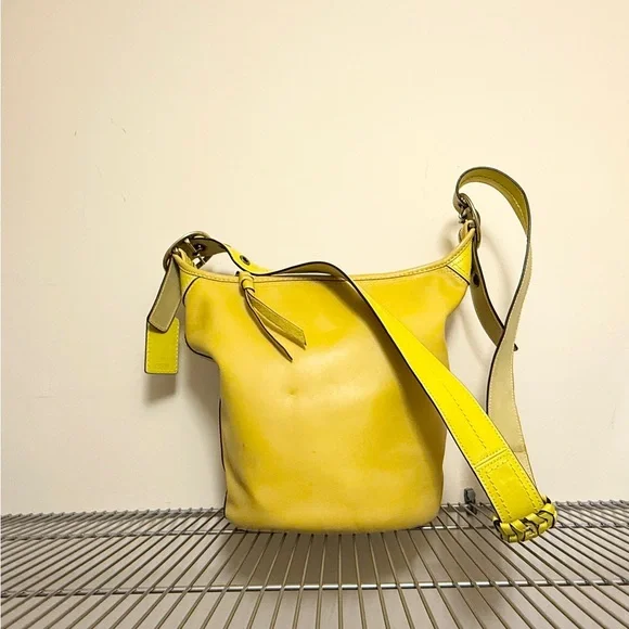 Coach Yellow Crossbody Bag L0769-11422 - Picture 2 of 4